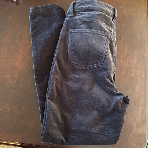 Talbots Petites Women’s Flawless 5 Pocket stretch Jegging Dark brown Velour 4P - Picture 12 of 13